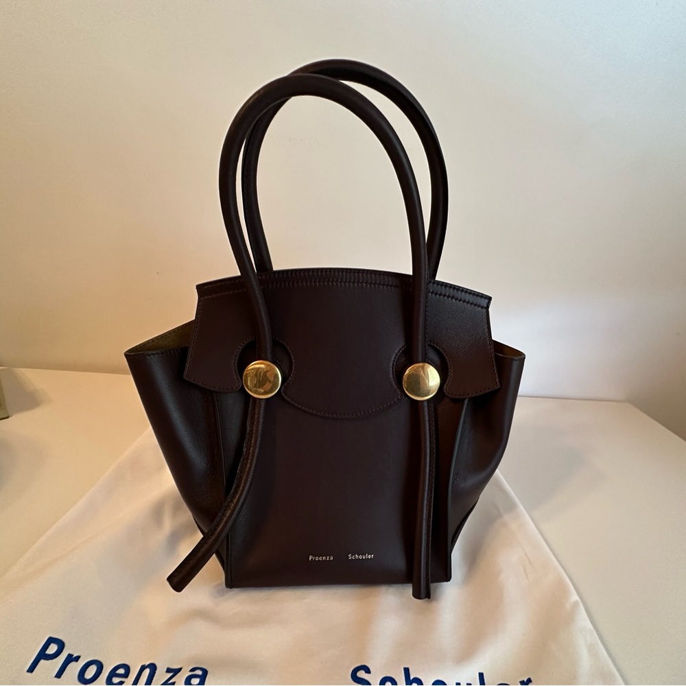 Brand new Proenza Schouler small pipe top handle tote bag - Picture 6 of 16